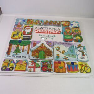 Christmas Board Book 22 bk set also a good children's interactive display Kids